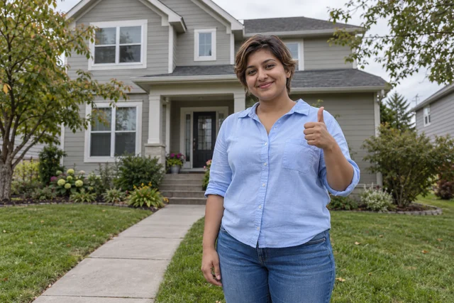 Person giving a thumbs up